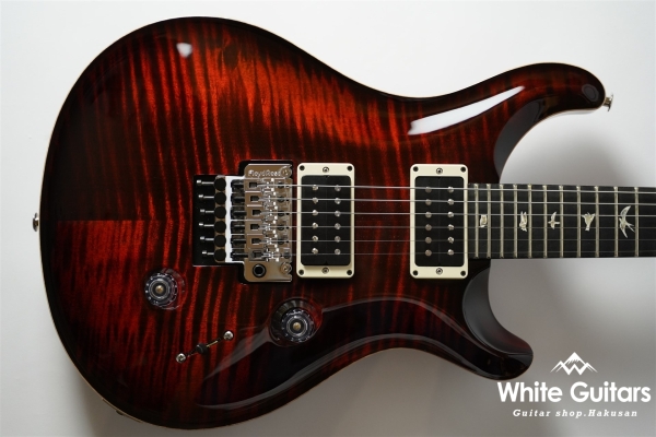 Custom 24 Floyd - Fire Red Burst