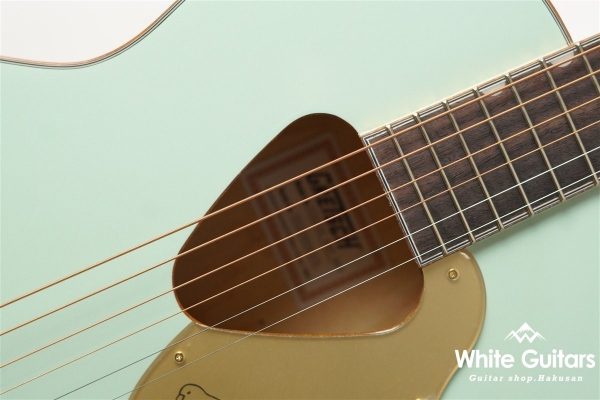 G5021E Rancher Penguin Parlor Acoustic/Electric - Mint Metallic