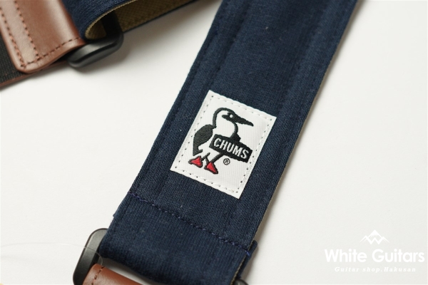 Guitar Strap Sweat Nylon - Navy/Beige