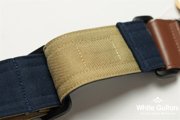 Guitar Strap Sweat Nylon - Navy/Beige