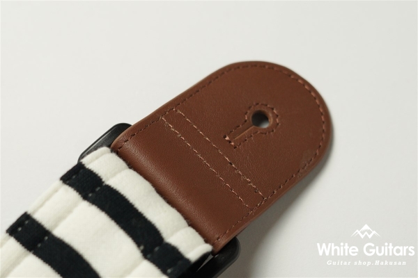 Guitar Strap Sweat Nylon - Black Border/BK