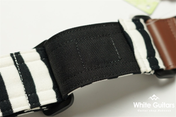 Guitar Strap Sweat Nylon - Black Border/BK