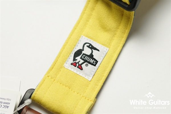 Guitar Strap Sweat Nylon - Yellow X Dark Lake