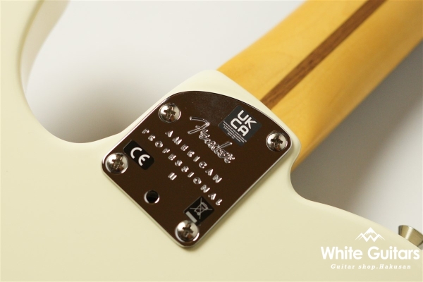 American Professional II Telecaster - Olympic White