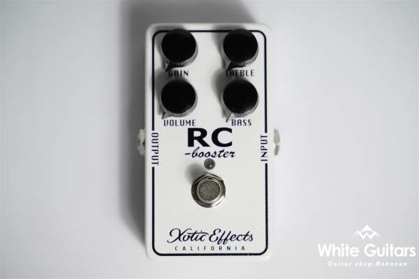 Xotic RC Booster Classic Limited Edition (RCB-CL-LTD) | White