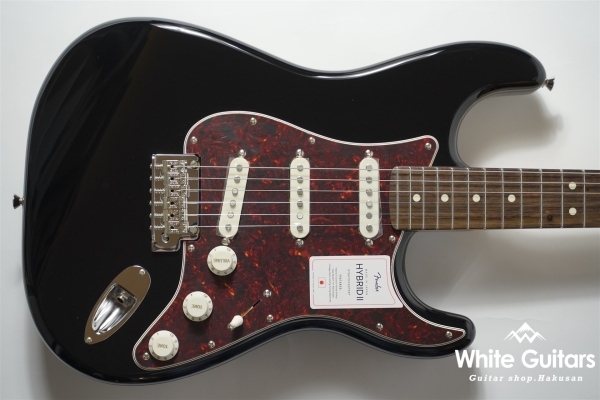 Made in Japan Hybrid II Stratocaster - Black