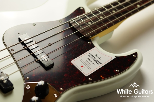 Made in Japan Traditional 60s Jazz Bass - Olympic White