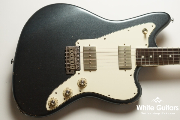 SIGMA-JM TRAD MASTER - Charcoal Frost Metallic - Medium Aged w/ binding neck matching head