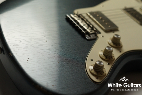 SIGMA-JM TRAD MASTER - Charcoal Frost Metallic - Medium Aged w/ binding neck matching head