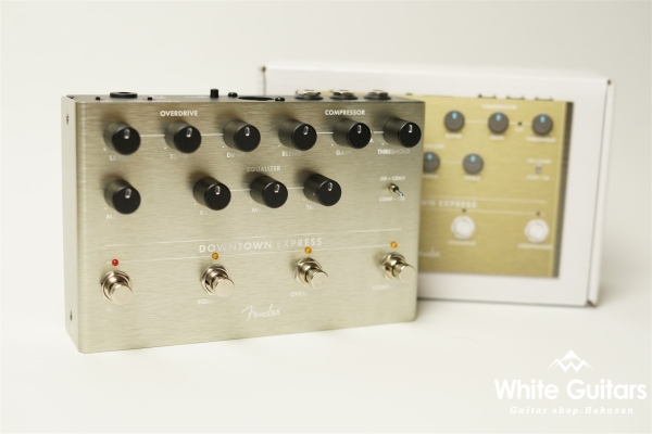 Fender Downtown Express Bass Multi-Effect Pedal | White