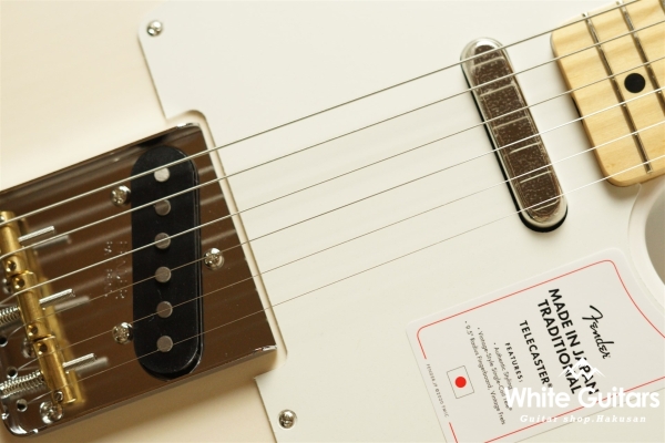 Made in Japan Traditional 50s Telecaster - White Blonde