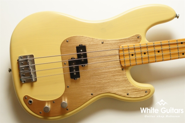 40th Anniversary Precision Bass Vintage Edition - Satin Vintage Blonde