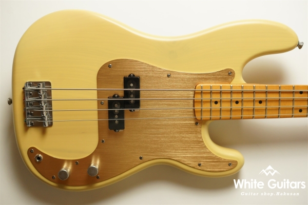 40th Anniversary Precision Bass Vintage Edition - Satin Vintage Blonde