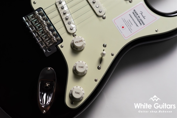2023 COLLECTION MADE IN JAPAN TRADITIONAL 60S STRATOCASTER - BLACK