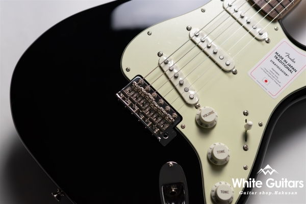 2023 COLLECTION MADE IN JAPAN TRADITIONAL 60S STRATOCASTER - BLACK
