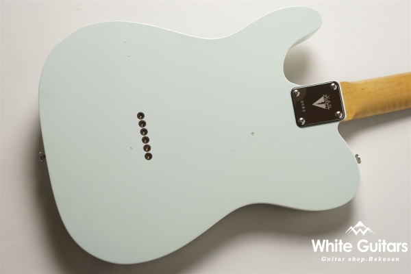 TLV-R2 Custom 2023 - Sonic Blue / 22F / Flame Maple Neck