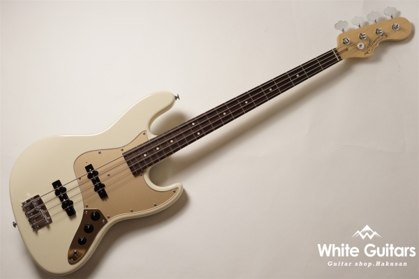 MJ1-STD/R - Olympic White / Gold Acryl Pick Guard