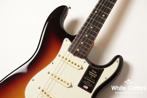 American Vintage II 1961 Stratocaster - 3-Color Sunburst
