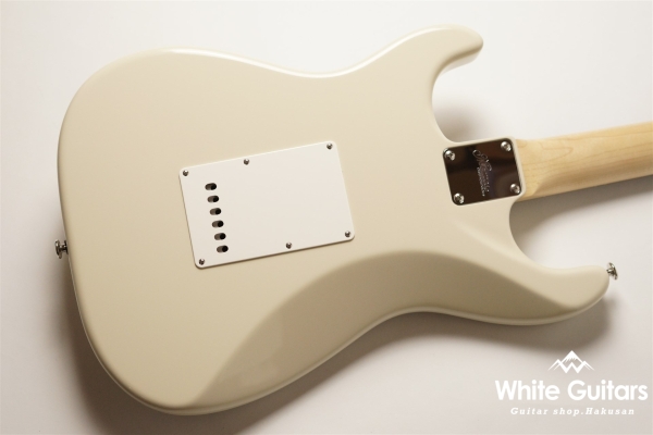 MC1-STD/R - Olympic White / Gold Acryl Pick Guard