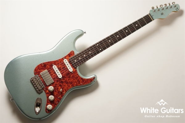 TRAD MASTER SIGMA SSH - Ice Blue Metallic - Medium Aged / Faded Brown Tortoise PG