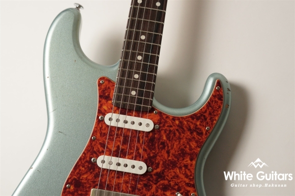 TRAD MASTER SIGMA SSH - Ice Blue Metallic - Medium Aged / Faded Brown Tortoise PG