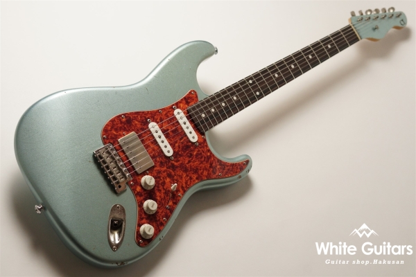 TRAD MASTER SIGMA SSH - Ice Blue Metallic - Medium Aged / Faded Brown Tortoise PG