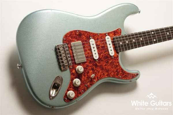 TRAD MASTER SIGMA SSH - Ice Blue Metallic - Medium Aged / Faded Brown Tortoise PG