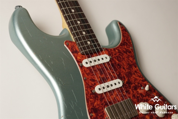 TRAD MASTER SIGMA SSH - Ice Blue Metallic - Medium Aged / Faded Brown Tortoise PG