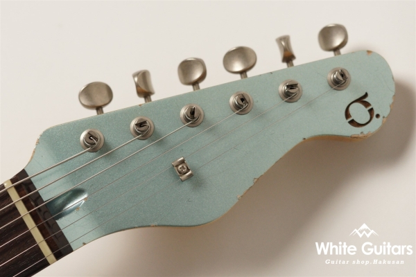TRAD MASTER SIGMA SSH - Ice Blue Metallic - Medium Aged / Faded Brown Tortoise PG
