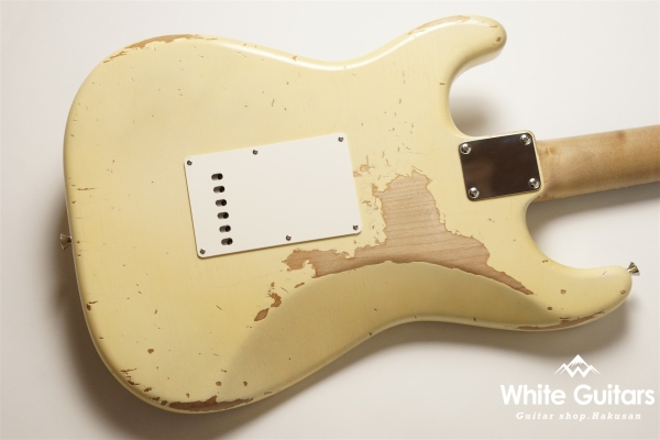 g7-ST/R Standard Aged - Olympic White / Large ST Seahorse Head