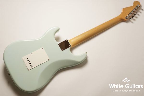 g7-ST/M - Sonic Blue / White Binding & Block Inlays