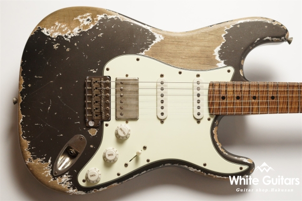 XSC-2 - Pepper Gray / Super Heavy Aged / Master Grade Flame Maple Neck