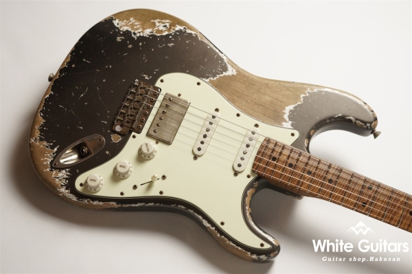 XSC-2 - Pepper Gray / Super Heavy Aged / Master Grade Flame Maple Neck