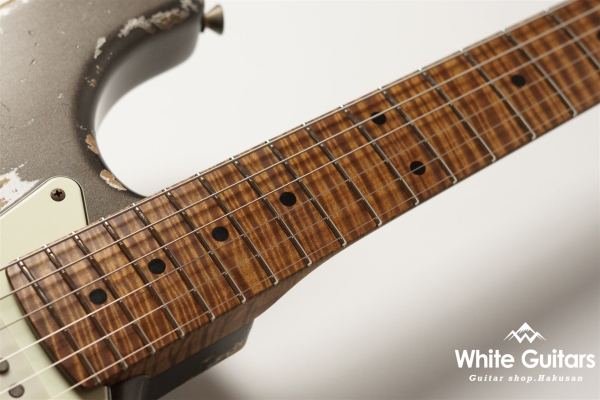 XSC-2 - Pepper Gray / Super Heavy Aged / Master Grade Flame Maple Neck