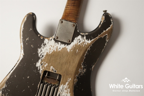 XSC-2 - Pepper Gray / Super Heavy Aged / Master Grade Flame Maple Neck