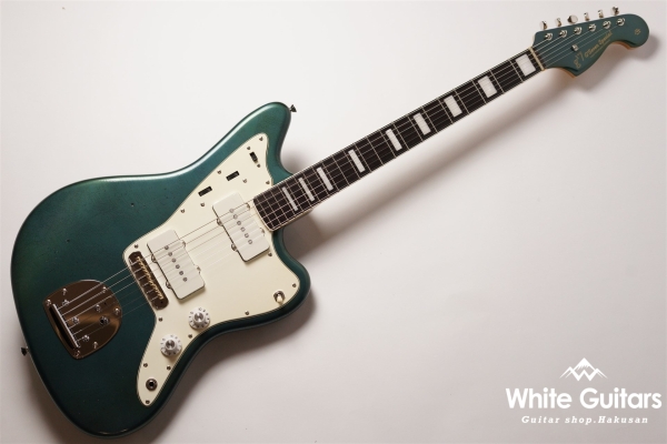 g7-JM/R - Vintage Lake Placid Blue / Lightly Aged / Block&Bind / with Preset Switch