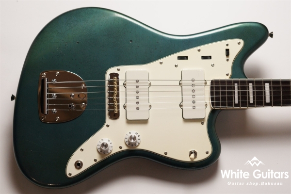g7-JM/R - Vintage Lake Placid Blue / Lightly Aged / Block&Bind / with Preset Switch