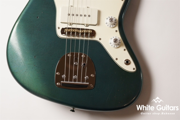 g7-JM/R - Vintage Lake Placid Blue / Lightly Aged / Block&Bind / with Preset Switch