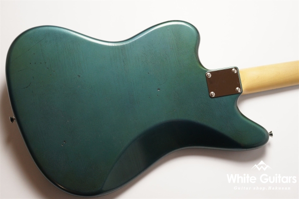 g7-JM/R - Vintage Lake Placid Blue / Lightly Aged / Block&Bind / with Preset Switch