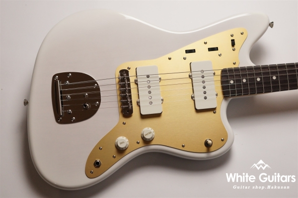 JMV-R2 - White Blonde / Matching Head / Anodized Pickguard
