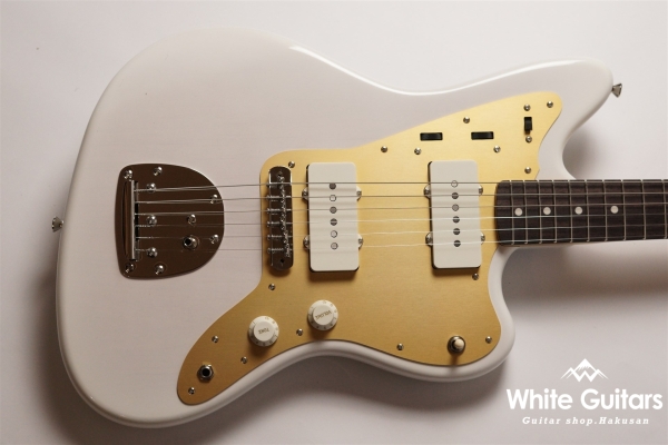 JMV-R2 - White Blonde / Matching Head / Anodized Pickguard