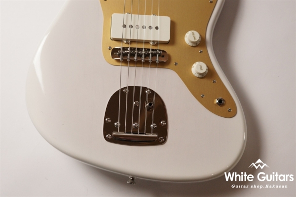 JMV-R2 - White Blonde / Matching Head / Anodized Pickguard