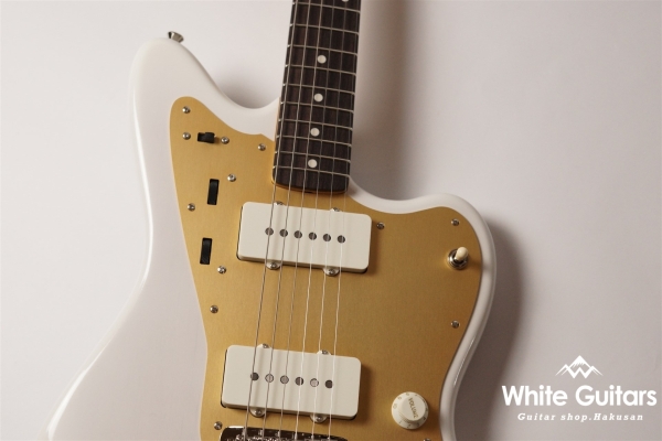 JMV-R2 - White Blonde / Matching Head / Anodized Pickguard