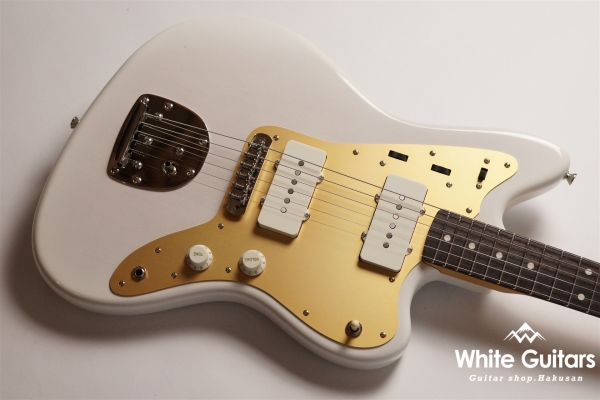 JMV-R2 - White Blonde / Matching Head / Anodized Pickguard