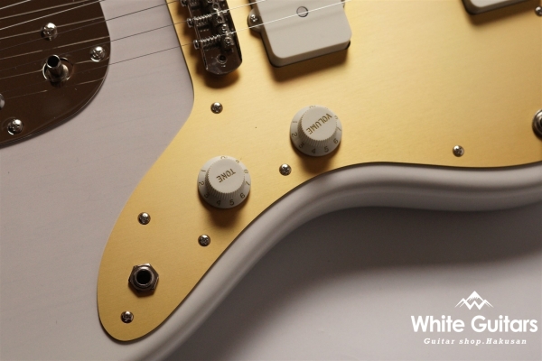 JMV-R2 - White Blonde / Matching Head / Anodized Pickguard
