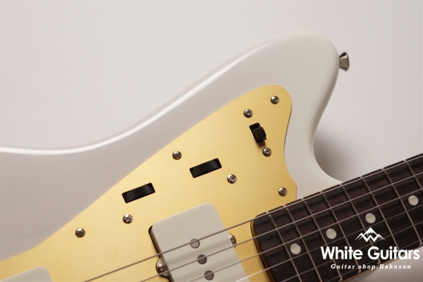 JMV-R2 - White Blonde / Matching Head / Anodized Pickguard
