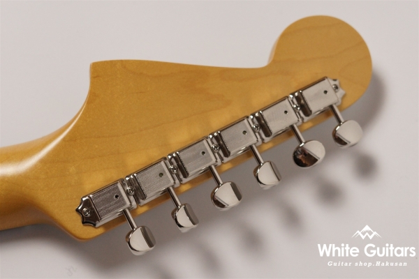 JMV-R2 - White Blonde / Matching Head / Anodized Pickguard