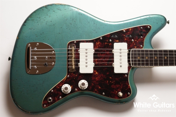 g7-JM/R - Vintage Lake Placid Blue / Standard Aged / Dot&Bind / with Preset Switch