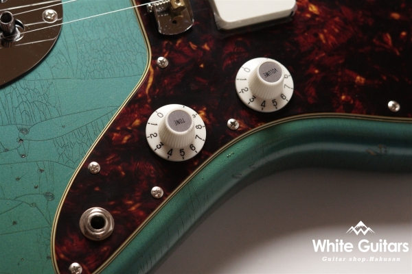 g7-JM/R - Vintage Lake Placid Blue / Standard Aged / Dot&Bind / with Preset Switch