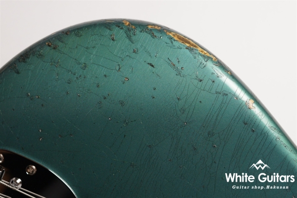 g7-JM/R - Vintage Lake Placid Blue / Standard Aged / Dot&Bind / with Preset Switch